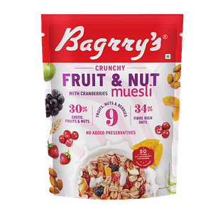 Bagrrys Muesli Crunchy Fruit Nut With Cranberries 400 G
