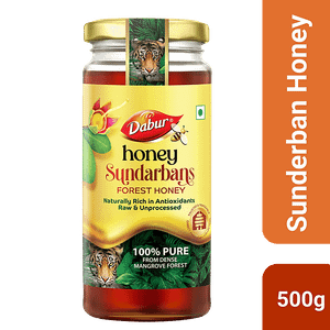 Dabur Honey Sundeabans Forest Honey 100 Pure Raw Unprocessed Rich In Antioxidants 500 G