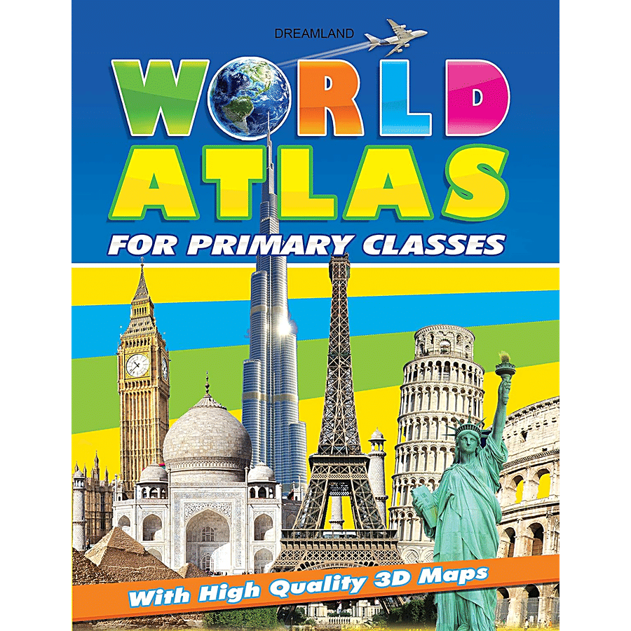 Dreamland World Atlas For Primary Classes 1 Pc