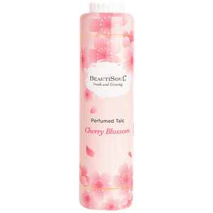 Beautisoul Perfumed Talc Cherry Blossom Fresh Glowing Ifra Certified Fragrance 300 G