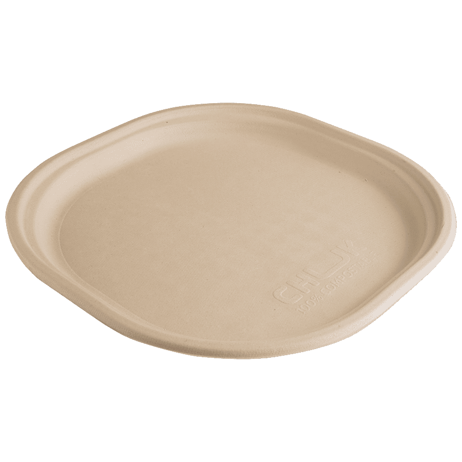 Chuk Disposable Meal Plate 10 Inch 25 Pcs