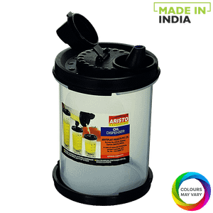 Aristo Multipurpose Plastic Oil Can Dispenser Assorted Colour 500 Ml