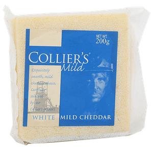 Colliers Mild Cheddar White 200 G
