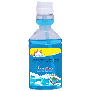 Dr Morepen Active Smile Advanced Mouthwash With Mint 150 Ml