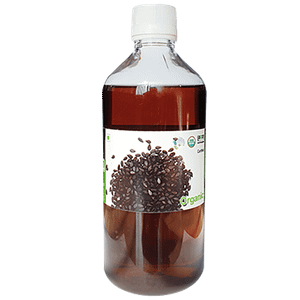 Earthon Organic Sesame Oilblack Til Oil 500 Ml