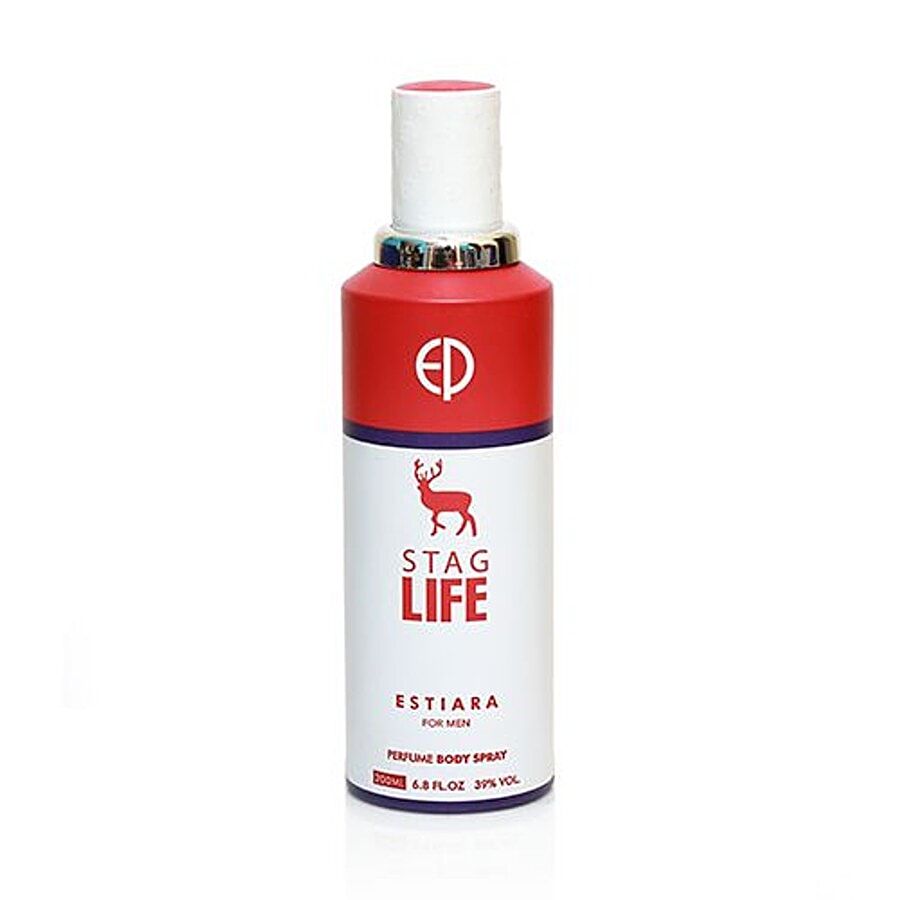 Backpack Perfume Body Spray Stag Life Estiata For Men 200 Ml