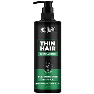 Beardo Thin Hair Thickening Sulphate Free Shampoo 200 Ml