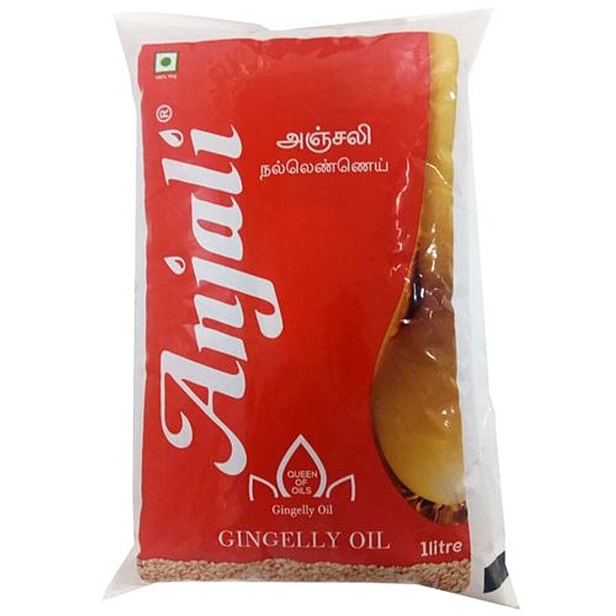 Anjali Oil Gingelly 1 L Pouch