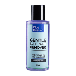 Blue Heaven Gentle Nail Paint Remover With Vitamin E 125 G
