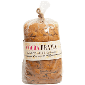 Cocoa Drama Whole Wheat Chilli Coriander Bread 530 G