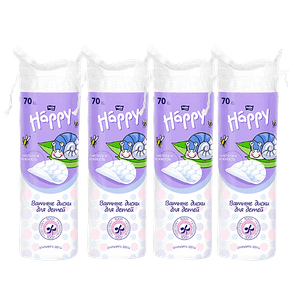 Bella Baby Happy Round Cotton Pads 70 Pcs