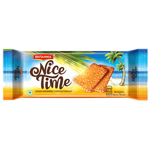 Britannia Nice Time Coconut Biscuits 150 G