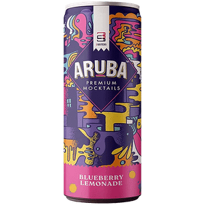 Aruba Blueberry Lemonade Flavour Premium Mocktails 250 Ml