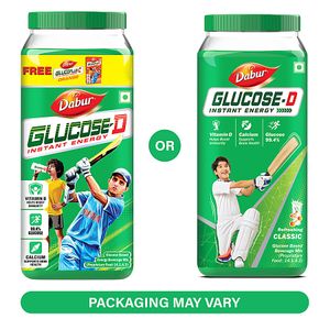 Dabur Glucose D Energy Boost With Vitamin D With Dabur Red Paste 200 G Free 1 Kg Pet Jar