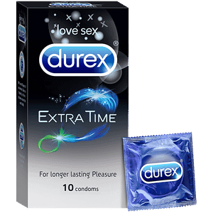 Durex Condoms Extra Time 10 Pcs