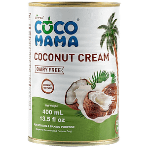 Coco Mama Coconut Cream Thick Creamy Dairy Free For Cooking Baking 400 Ml Tin