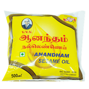 Anandham Oil Sesame 500 Ml Pouch
