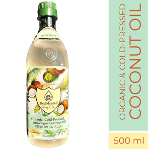 Beejmantra Coconut Oil Organic Cold Pressed Extra Virgin 500 Ml Pet Bottle
