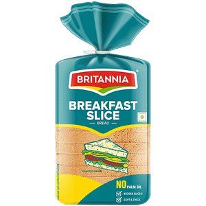 Britannia Breakfast Slice Bread 350 G