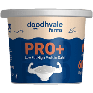 Doodhvale Farms Pro Low Fat High Protein Dahi 325 G