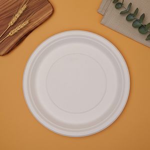 Classi Bio 12 Plain Disposable Super Buffet Plates 10 Pcs