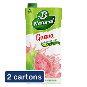B Natural Juice Guava Gush 2x1 L