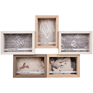 Dp 5 Photo Collage Frame 455 X 32 Cm Assorted Colour 1 Pc