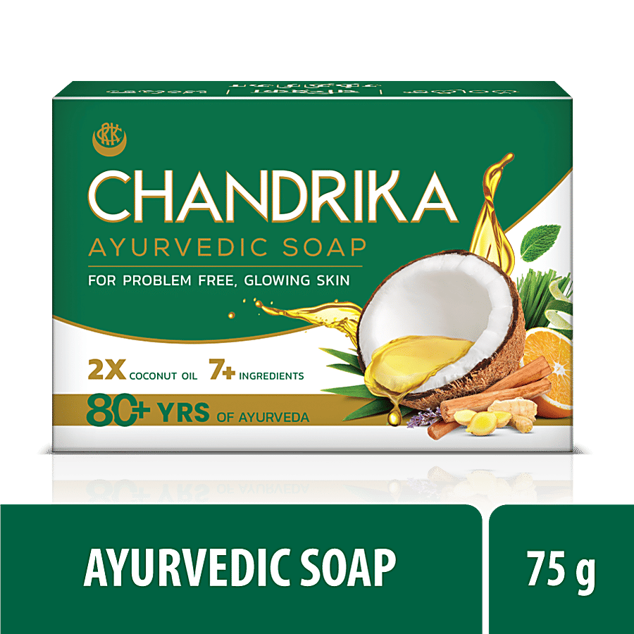 Chandrika Bathing Soap Ayurvedic 75 G