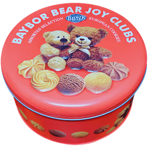 Baybor Bear Joy Clubs Comprehensive Assorted European Cookies 208 G