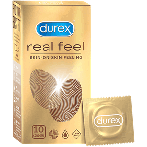 Durex Real Feel Condoms Latex Free 10 Pcs
