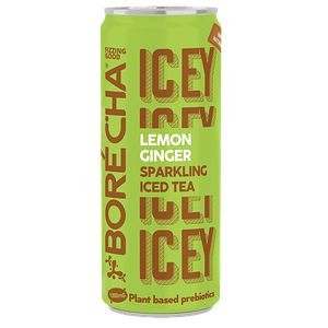 Borecha Icey Lemon Ginger Sparkling Iced Tea 330 Ml Can