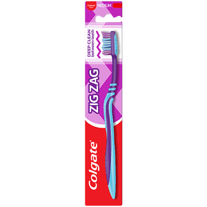 Colgate Zigzag Medium Bristle Toothbrush 1 Pc