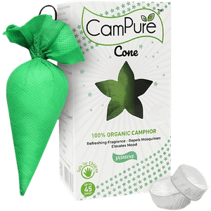 Campure Cone Jasmine Camphor 60 G