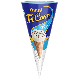 Amul Choco Vanilla Tricone Ice Cream 120 Ml