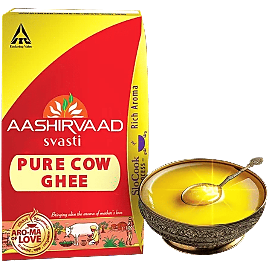 Aashirvaad Svasti Cow Ghee 1 L