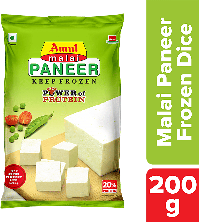 Amul Malai Paneer 200 G Pouch