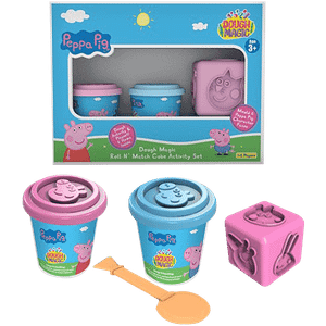 Dough Magic Peppa Pig Roll N Match Cube Activity Set 1 Pc