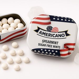 Americano Spearmint Sugar Free Mints 14 G