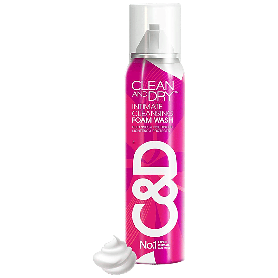 Clean And Dry Daily Intimate Foam Wash 85 G