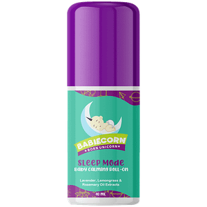 Babiecorn Babiecorn Baby Sleep Mode Calming Roll On 100 Ayurvedic With Natural Extracts Of Lavender Turmeric Saffron Lemongrass Etc Soothes And Relaxes Baby 40 Ml 40 Gm