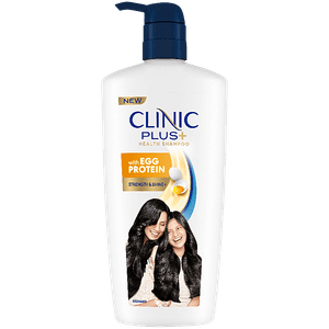 Clinic Plus Strength Shine Shampoo Egg Protein For Strong Shiny Hair 650 Ml