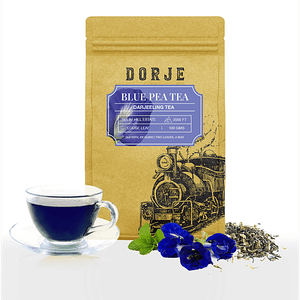 Dorje Blue Pea Darjeeling Tea 100 Organic 100 G