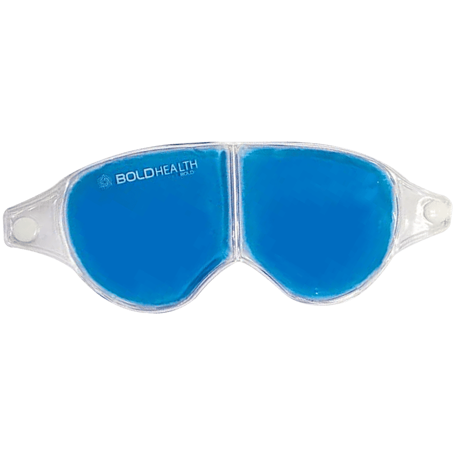 Boldfit Eye Mask With Cooling Gel Blue 1 Pc