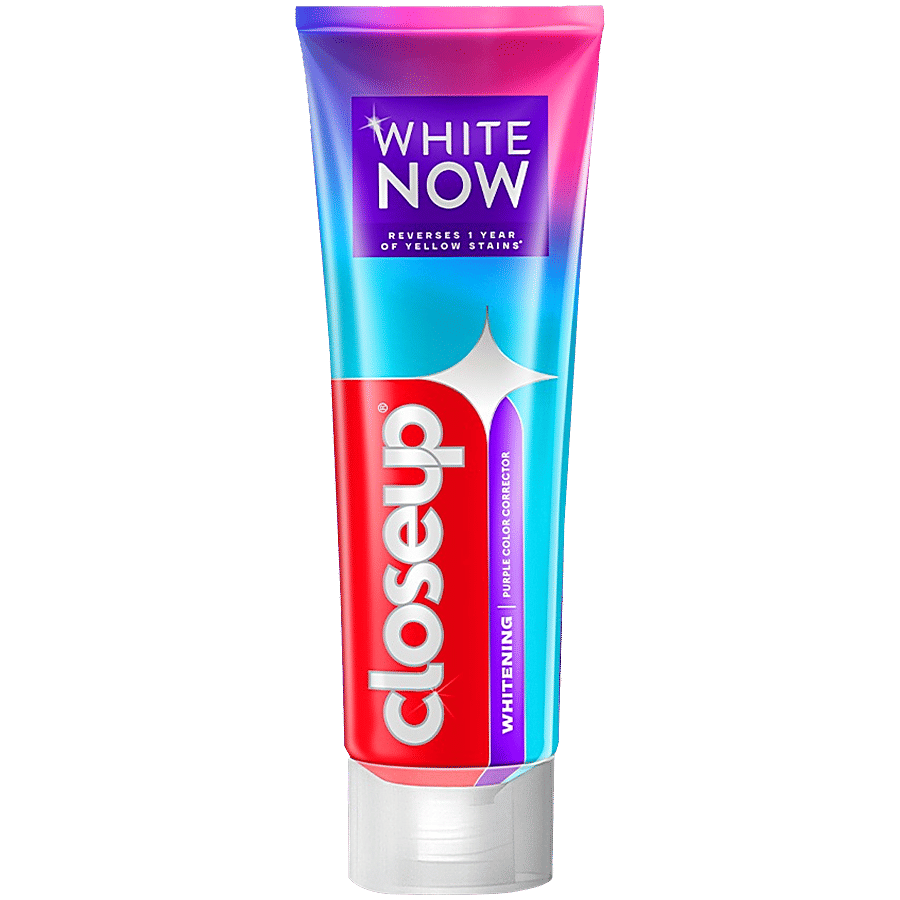 Close Up White Now Purple Color Corrector Toothpaste 100 G