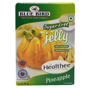Blue Bird Sugar Free Jelly Pineapple 10 G Carton