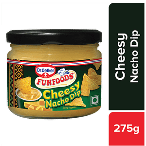 Dr Oetker Funfoods Cheesy Nacho Dip 275 G Pet Jar