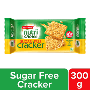 Britannia Nutrichoice Sugar Free Cream Cracker Zero Trans Fat No Added Colours 400 G