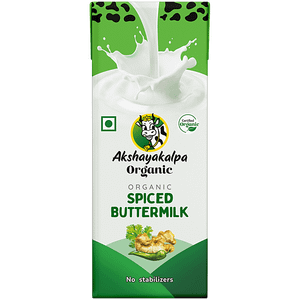 Akshayakalpa Organic Spiced Butter Milk 200 Ml