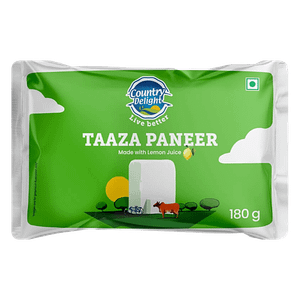 Country Delight Taaza Paneer Made With Lemon Juice 180 G