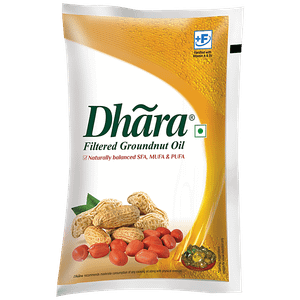 Dhara Oil Groundnut 1 L Pouch
